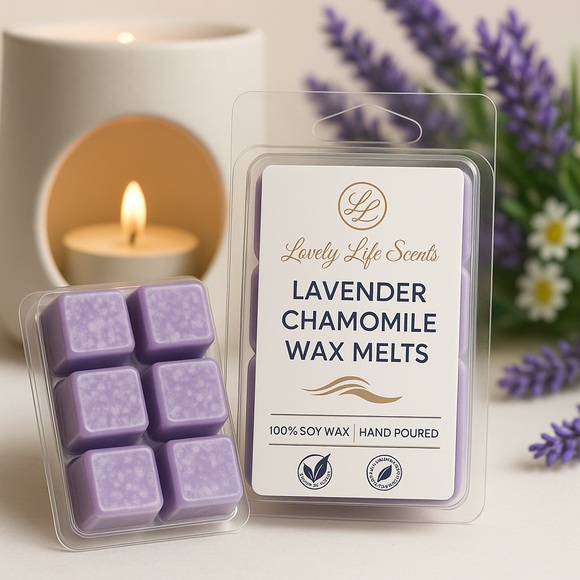 Lavender Chamomile Soy Wax Melts by Lovely Life Scents - Picture 3 of 4